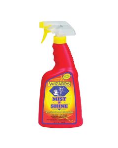 WZP01214 image(0) - Wizards Products MIST-N-SHINE 01214 High-Gloss Professional Car Detailer and Surface Cleaner, 22 oz Spray Bottle, Pink