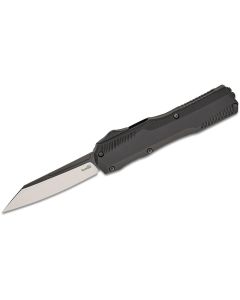 KER9000R image(0) - Kershaw Livewire Out-The-Front Automatic OTF internal Lock Reverse Tanto Blade EDC Folding Knife - Black - $1000 Min Vendor Direct Auto Knives Only. Cannot Ship to CA, CT, DE, MN. Contact Sales Rep.
