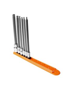 Mayhew Mayhew 6 PC Long Metric Ball Hex Insert Socket Bit Set