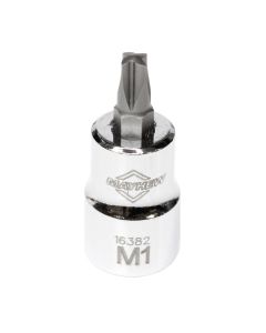 Mayhew Mayhew No. 1 Mortorq&reg; Short Insert Socket Bit, 3/8-Inch Drive
