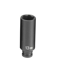 Grey Pneumatic 1/4" Surface Drive x 13mm Deep  Socket