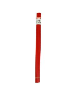 Polyvance Polyethylene Rod (LDPE), 1/8&rdquo; diameter, 30 ft., Red