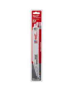 MLW48-00-5706 image(1) - Milwaukee Tool The WRECKER Multi-Material SAWZALL Blade 9" 7/11TPI 5pk
