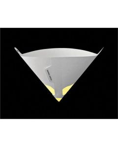GEC010614Y image(0) - Gerson Co. Elite 010614Y Fine Mesh Paint Strainer, 190 micron Mesh, Synthetic, Yellow, Fine Mesh