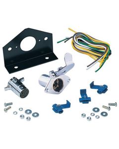 HPK48285 image(0) - Hopkins Manufacturing 4-POLE ROUND CONNECTOR KIT