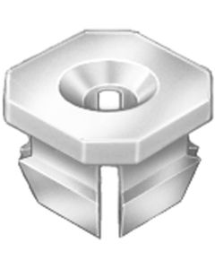 AVC11691 image(0) - AUVECO #8/#6 SCREW NYLON NUT  - GM