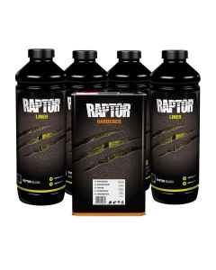 UPO0820V image(1) - U Pol Products RAPTOR UP0820V Low VOC Raptor Kit, Black, 3:1 Mixing, 125 sq-ft Coverage