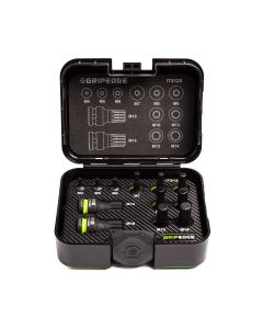 GETITS12S image(0) - Grip Edge Tools 12-PC RPT 1/4, 3/8 & 1/2" Drive Standard Impact Triple Square Driver Set
