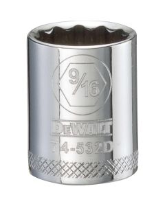 DWTDWMT74532OSP image(0) - DEWALT 001Pc 38Dr Socket-12Pt-9/16