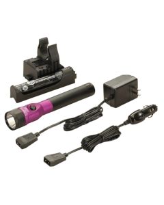 STL75648 image(1) - Streamlight Stinger LED Bright Rechargeable Handheld Flashlight - Purple