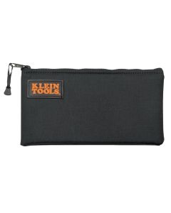 Klein Tools Leather Tool Bag with Strap, 9 x 7 x 3.25-Inch