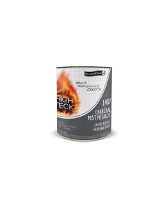 HIT1407-1 image(0) - High Teck Products 1407-1 Series 1400 Acrylic Urethane Factory Pack 2K Single Stage Paint, 1 gal, Charcoal Mist Metallic