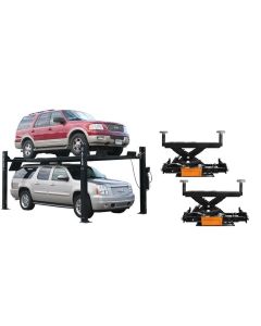 ATEXH-PRO9-COMBO2-FPD image(1) - Atlas Equipment PRO9000 4 Post Lift + RJ6 Rolling Jacks Combo