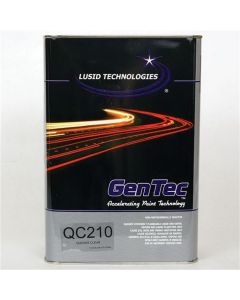 GENTEC AND GREENTEC PRODUCTS QC210G Premium 2.1 VOC Automotive Quickie Clearcoat, 1 gal Can, Gloss, 4:1 Mixing
