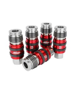 MIL1773 image(0) - Milton Industries 1/2-inch Safety Exhaust Coupler, 1/2-inch FNPT-5PK