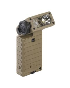 STL14024 image(0) - Streamlight Sidewinder Aviation Model - White, Green, Blue, IR LEDs - Includes MOLLE Retainer and (2) &ldquo;AA&rdquo; Alkaline Batteries - Box - Coyote