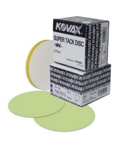 Eagle Abrasives, Inc. KOVAX Super Buflex 730-1513 Abrasive Disc, 3 in, 2000 Grit, Super-Tack Attachment, Green