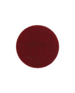 3M Scotch-Brite 65070 No-Hole Sanding Disc, 6 in, Very Fine Grade, Aluminum Oxide, Maroon