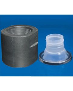 MILGT22610138TE image(0) - GoatThroat by Milton 38mm Flex Spout Adapter with Pipe Thread on Top