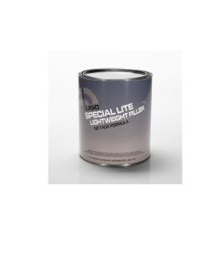 US Chemical 26112 Lightweight Commercial Poly Plus Production Filler, 1 gal, Silver-Gray, Liquid