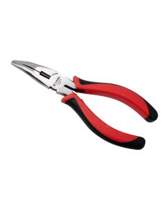 KTI51206 image(0) - K Tool International Pliers Needle Nose 6 Inch Bent Nose