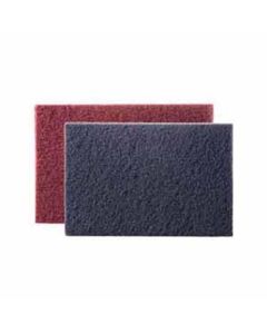 SUA80100 image(0) - Sunmight USA Corporation 80100 Scuff Pad, 6 in W x 9 in L, Very Fine, Maroon