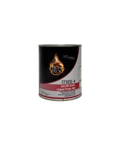High Teck Products 77303C-4 Low VOC High Solids Acrylic Lacquer Primer-Red-QT