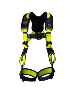SRWFS242ICD-LXL image(0) - FALL SAFE Safety Harness - FLEX COMFORT Series - Vest Style Climbing - Size: L/XL