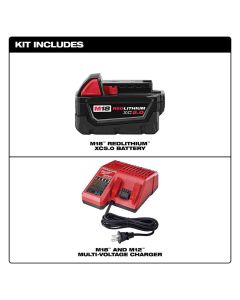 MLW48-59-1850 image(1) - Milwaukee Tool M18 REDLITHIUM XC5.0 Starter Kit