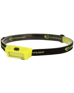 Streamlight Bandit - Includes Elastic Headstrap, Rubber Hard Hat Strap, 3M Dual Lock and USB Cord - Box - Yellow