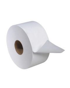 Tork Molnlycke 12024402 Mini Jumbo Bath Tissue Roll, 7.36 in Dia x 751 ft L x 3.48 in W, 2 Plys