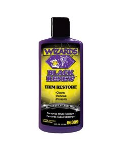 WZP66309 image(0) - Wizards Products Black Renew 66309 Trim Exterior Treatment, 8 oz, Off-White