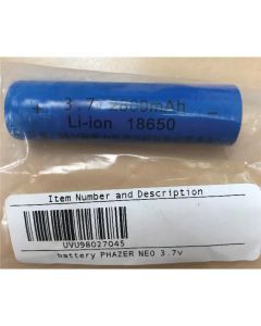 UVIEW battery PHAZER NEO 3.7v