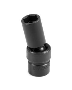 GRE1015UMSD image(0) - Grey Pneumatic 3/8" Drive x 15mm Semi-Deep Universal