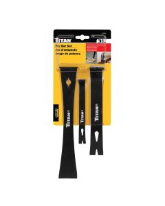 TIT17121 image(0) - Titan 3 pc. Utility Pry Bar Set