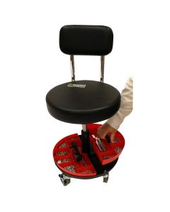 LDS1010277 image(0) - ShopSol MECHANIC STOOL BACKREST CREEPER TRAY