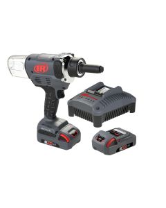IRTV3121-K2 image(0) - Ingersoll Rand 20V Cordless Blind Rivet Tool 2 Battery Kit, 1" Stroke, 4500lb Pulling Force, 1/4" Rivet Diameter