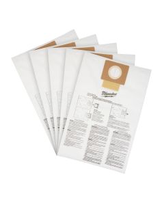 MLW49-90-1979 image(1) - Milwaukee Tool Fleece Dust Bags (5PK) - 6 Gallon