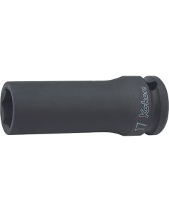 KKN14300M-27 image(0) - Ko-ken USA 14300M-27 1/2 Sq. Dr. Socket 27mm 6 point Length 85mm