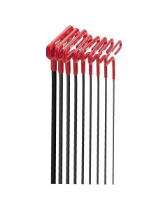 EKL53198 image(1) - Eklind Tool Company HEX KEY SET 8 PC T-HANDLE 9IN. SAE 3/32-1/4IN.CUSH