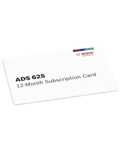 BOS3970-SUB image(0) - Bosch ADS 625 12-Month Software Subscription