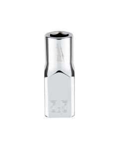 MLW45-34-9031 image(2) - Milwaukee Tool Milwaukee Tool 1/4" Drive 5.5mm Metric Socket with FOUR FLAT Sides, 6-Point, Vanadium Steel, Chrome