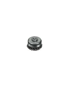 MLW48-52-5040 image(1) - Milwaukee Tool 3" Knot Wire Cup Brush - Carbon Steel