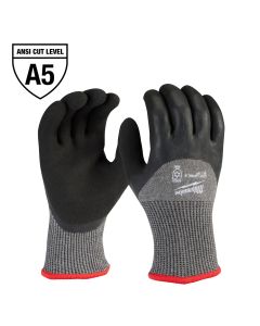 Milwaukee Tool Cut Level 5 Winter Dipped Gloves - M