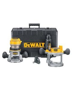 DeWalt 1-3/4 HP (Maximum Motor HP) Fixed Base / Plunge Router Combo Kit
