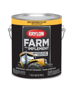 Krylon New Equipment Cat Yellow 128 oz. Gal