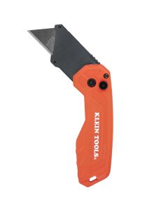 KLE44310 image(0) - Klein Tools FLICKBLADE&trade; Folding Carpet Utility Knife