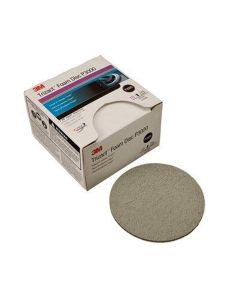 MMM2096 image(0) - 3M Co. Trizact 02096 Abrasive Disc, 5 in Dia, 3000 Grit, Hook and Loop, Gray