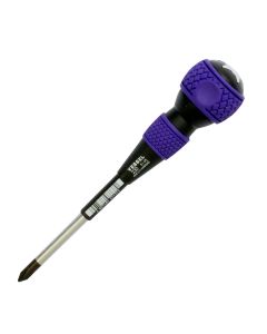 Vessel Tools No.230 Ball Grip Tang-Thru Screwdriver PH1x75