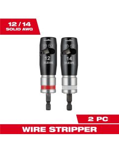 MLW48-32-6405 image(2) - Milwaukee Tool 2 Piece Solid Wire Stripper Set